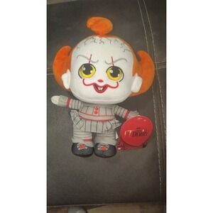 IT Welcome to Derry Pennywise Clown Plush HBO Horror Collectible Jazwares